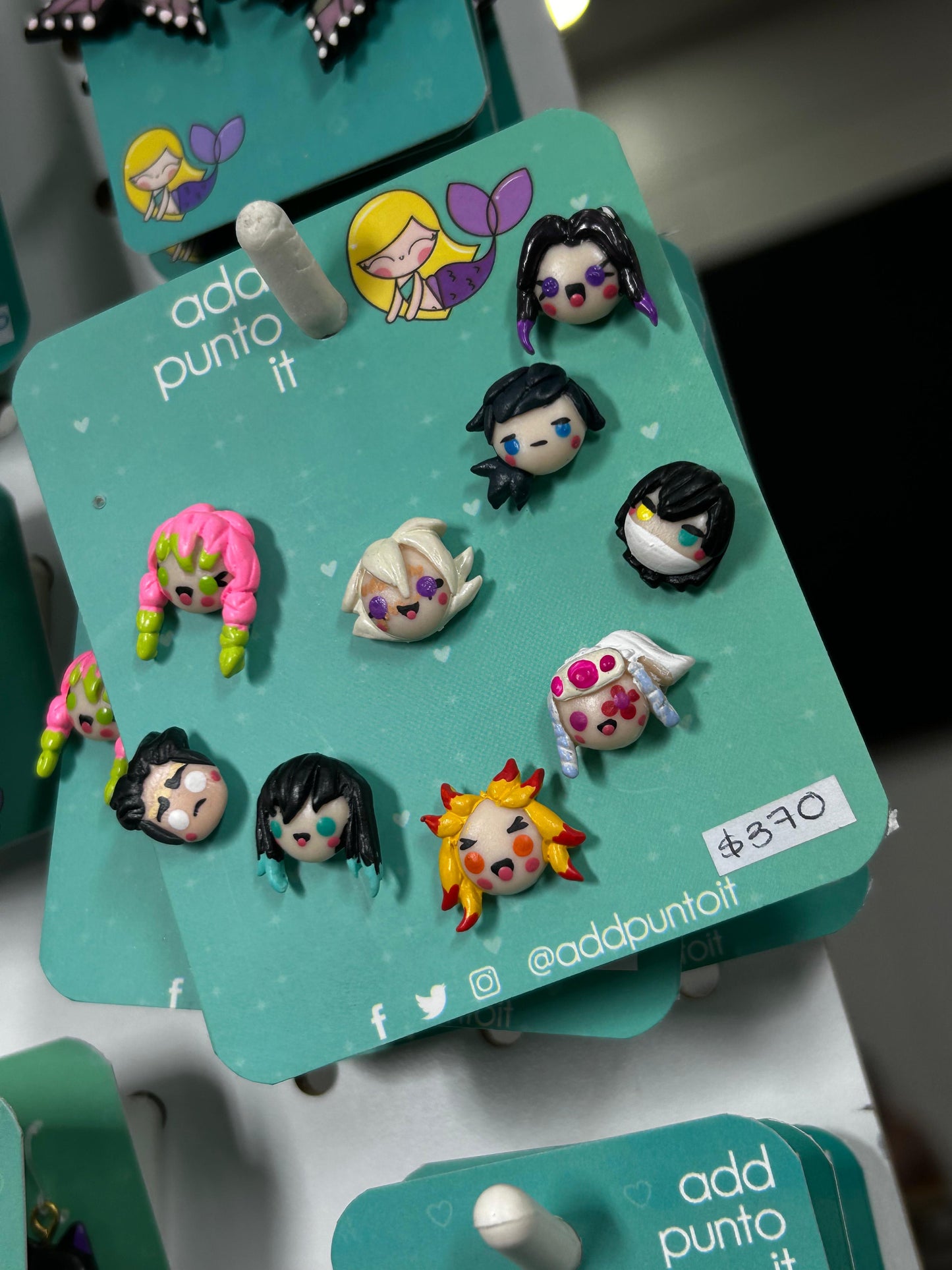 Aretes · Los 9 pilares, Demon Slayer • 9 Hashira, Kimetsu NoYaiba