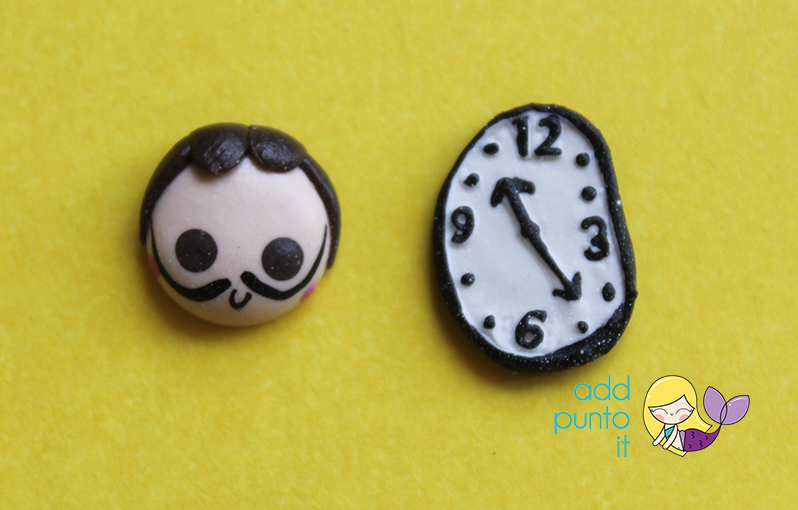Aretes · Salvador Dalí & Reloj