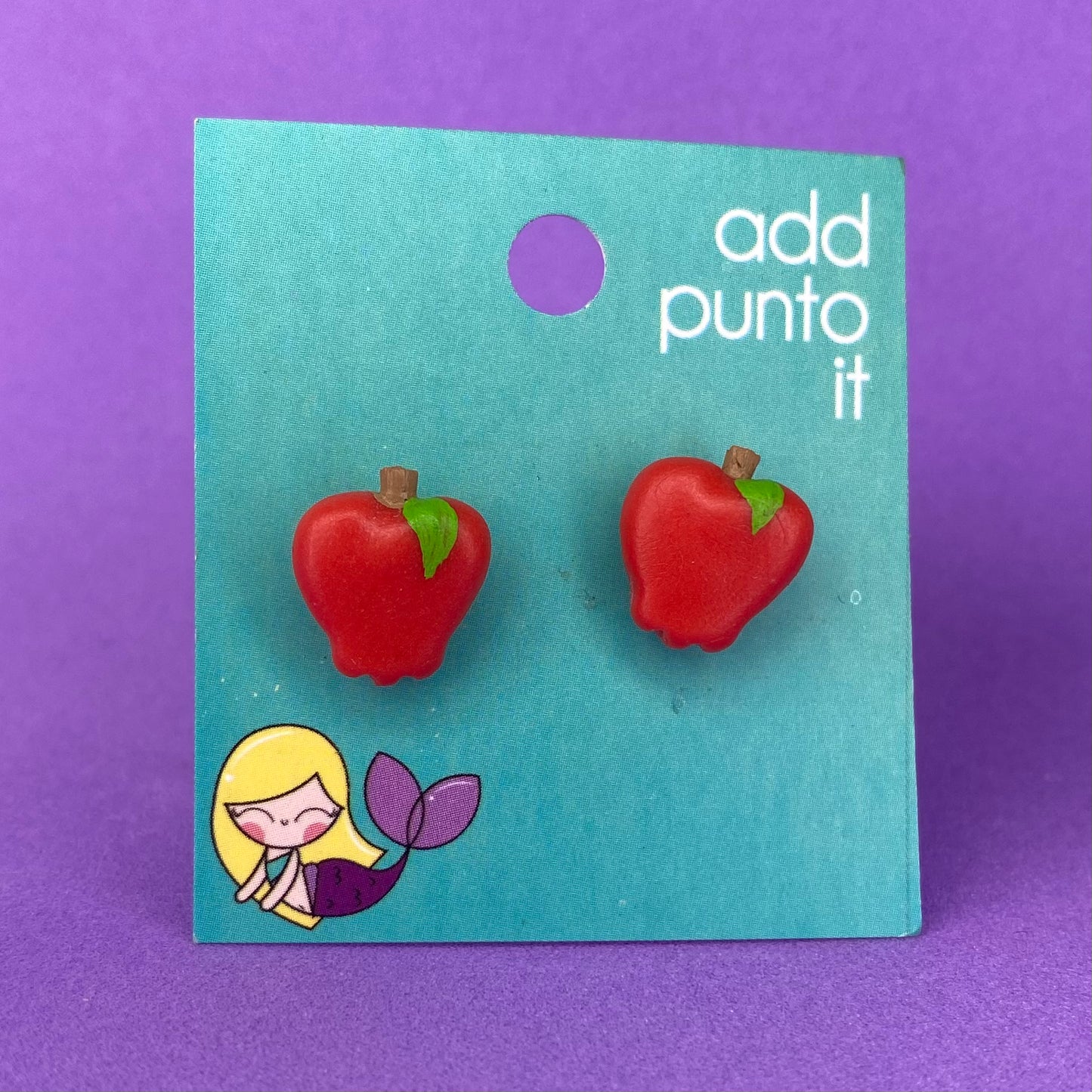Aretes · Manzana