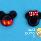 Aretes · Mickey y Minnie