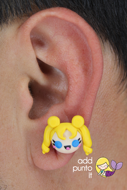Aretes · Serena y Luna (Sailor Moon)