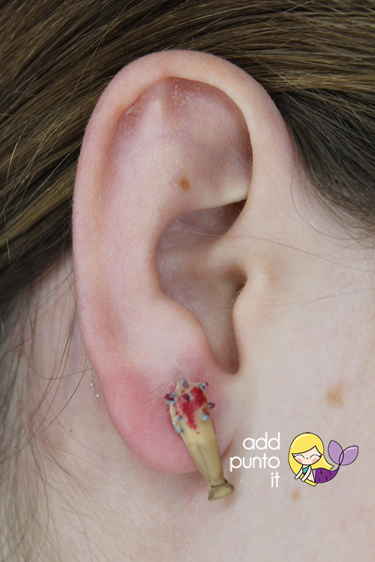 Aretes · Steve Harrington y Bat (Stranger Things)