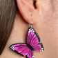 Aretes · Mariposa Morada G