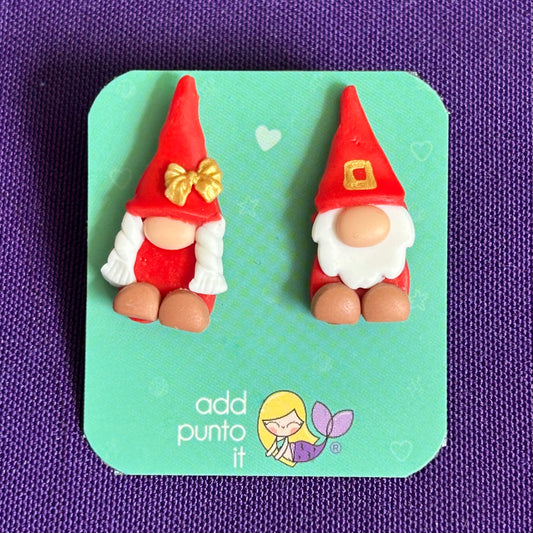 Aretes · Gnomos Rojos 2025