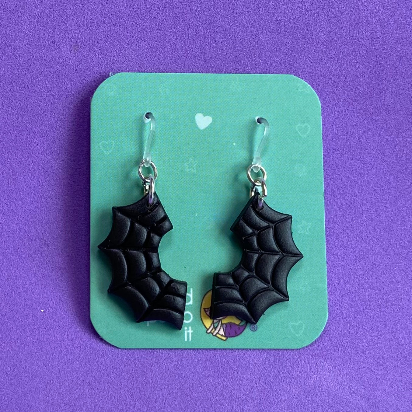 Aretes de Gancho · Telaraña 🕸️ (colección LIMITADA 2024)