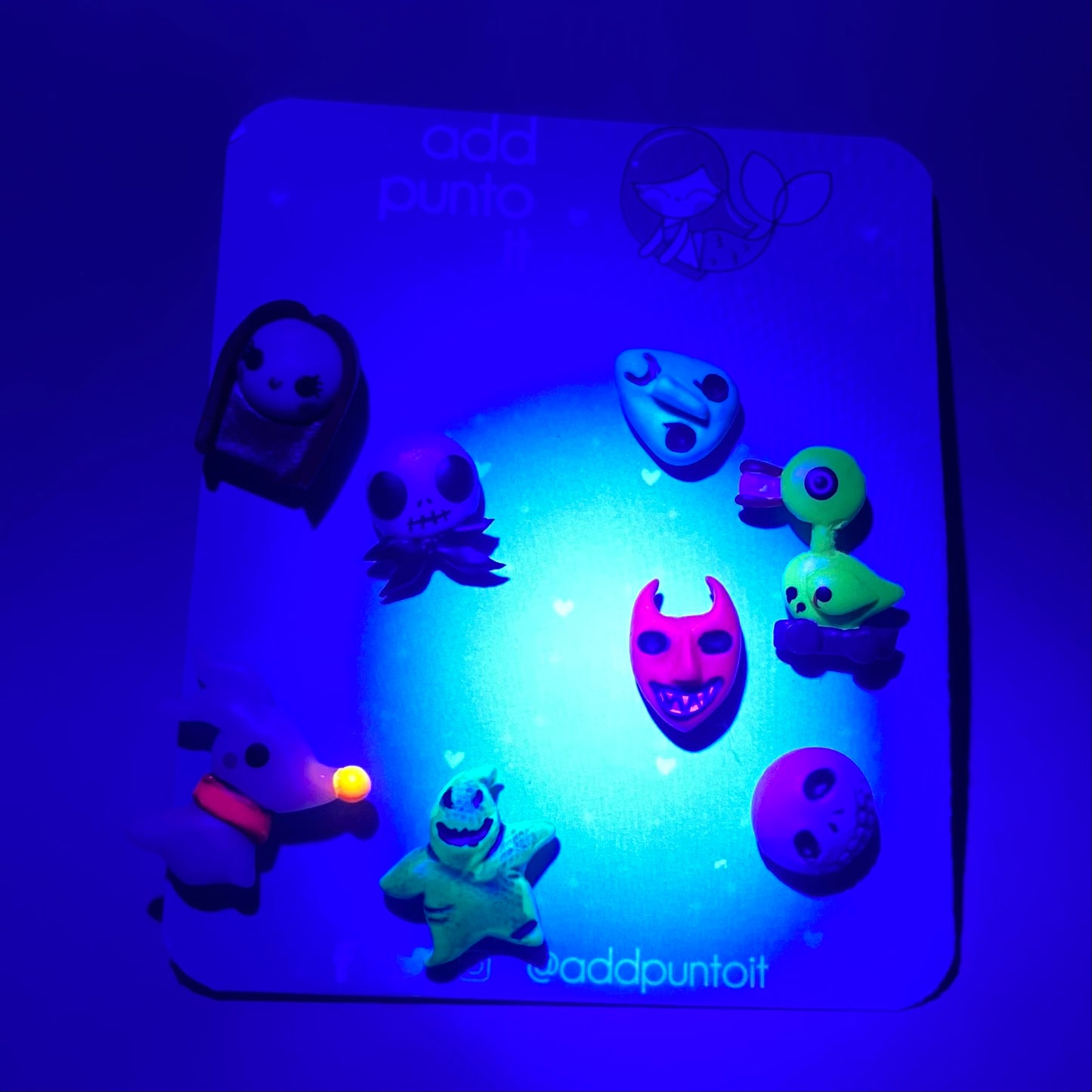 Aretes · Colección El extraño mundo de Jack (The Nightmare Before Christmas) GitD