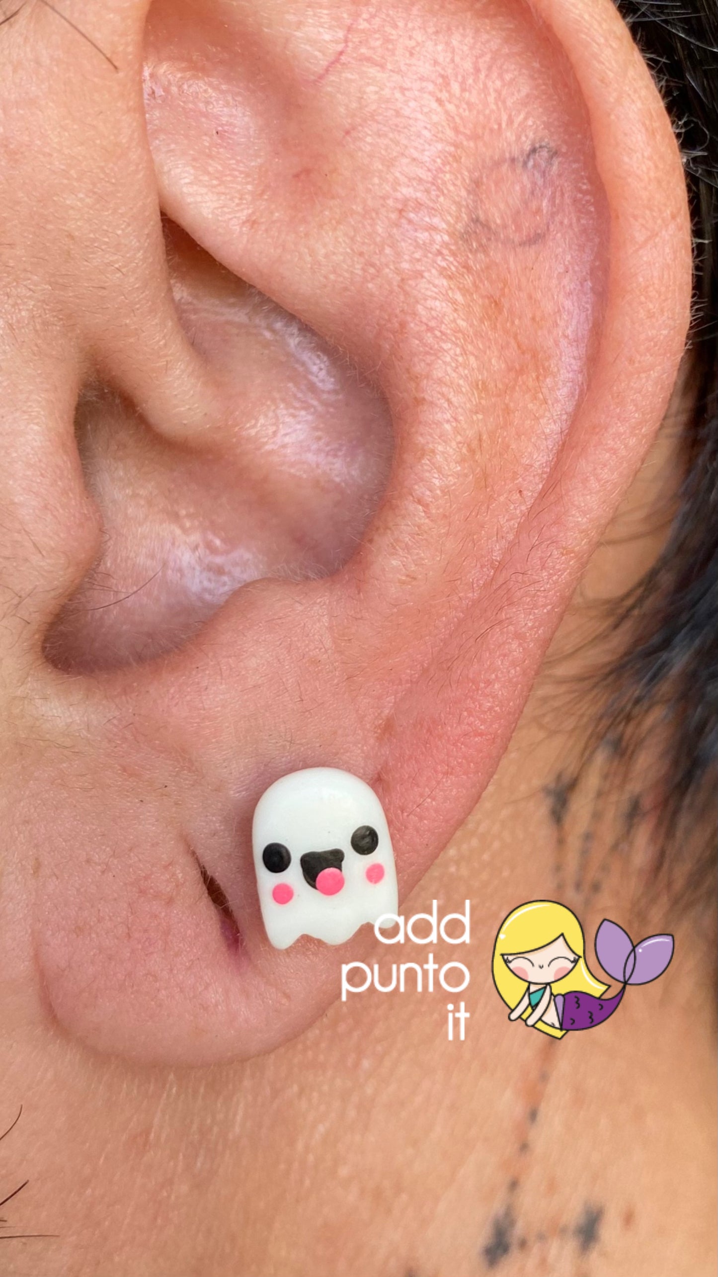 Aretes · Fantasmita Mini (GitD)