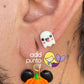 Aretes · Mickey calabaza 🎃 (Neón)(colección LIMITADA 2024)