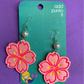 Aretes de gancho · 🌸 Flor de Cerezo (Sakura)