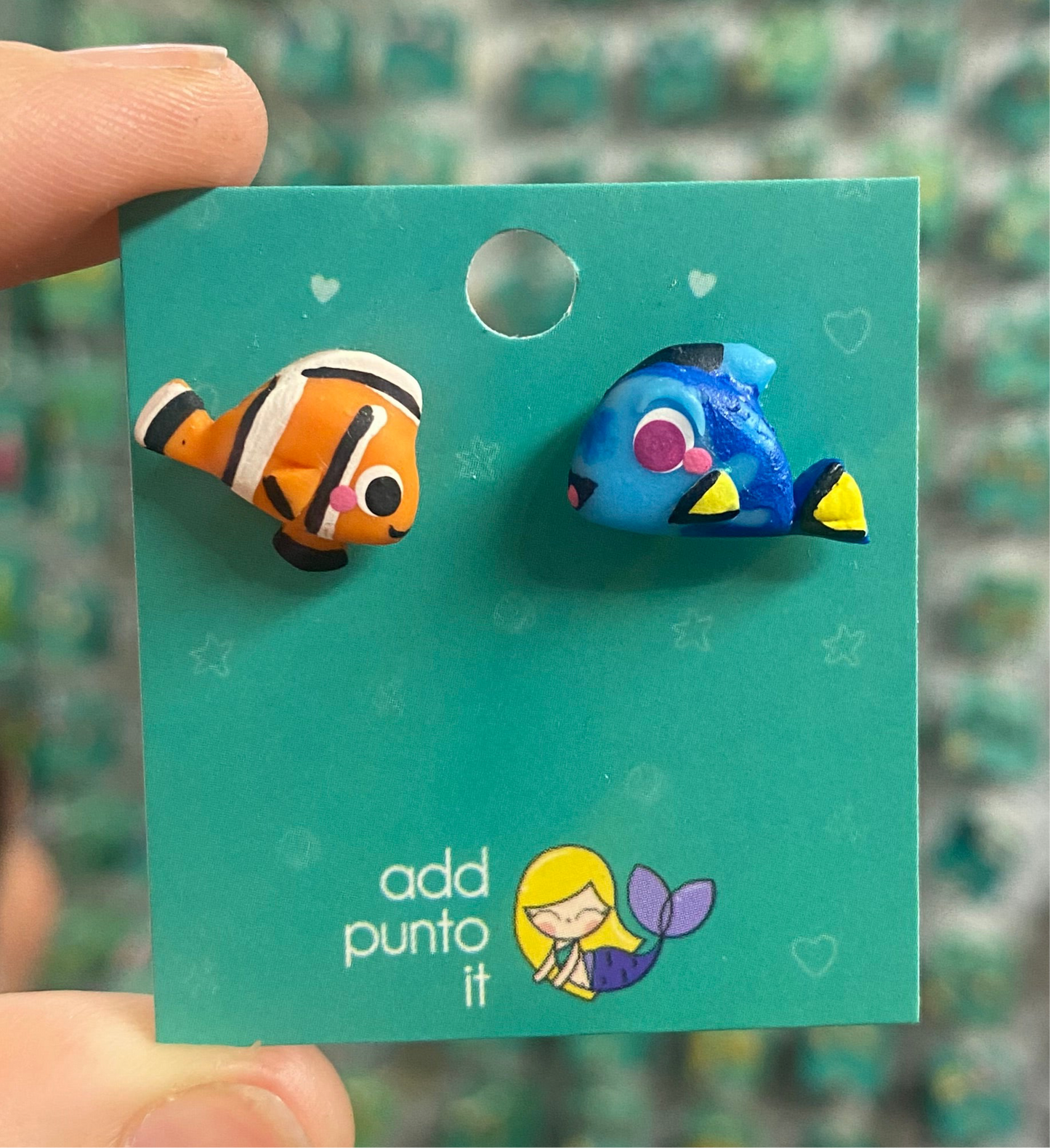 Aretes · Dory y Nemo (Buscando a Nemo)