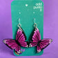 Aretes · Mariposa Morada G