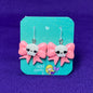 Arete de gancho · Pink Emo Skull 2025 (PREVENTA)