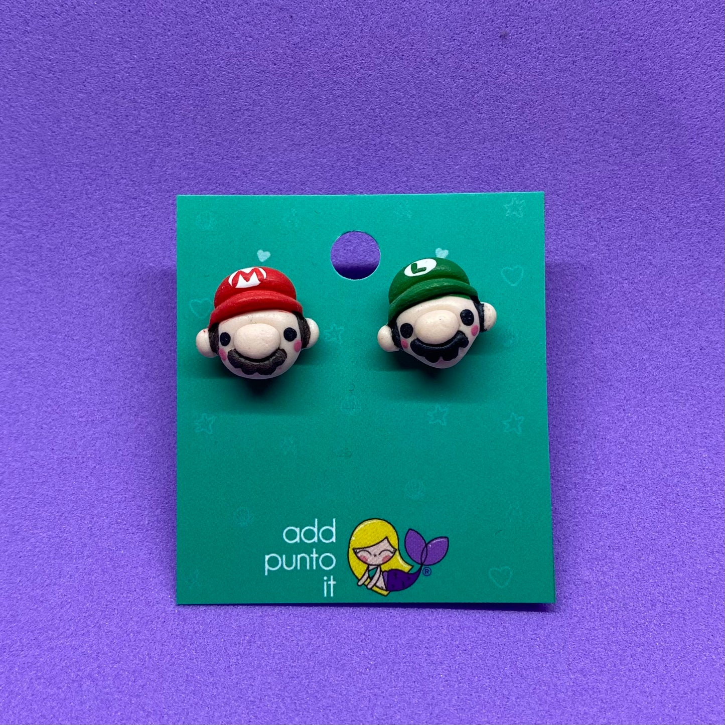 Aretes · Mario y Luigi Mario Bros