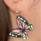 Aretes · Mariposa Shinobu G