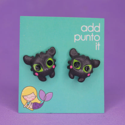 Aretes · Chimuelo Neón (Como entrenar a tu dragón)