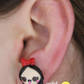 Aretes · Blancanieves y Manzana Envenenada NEÓN