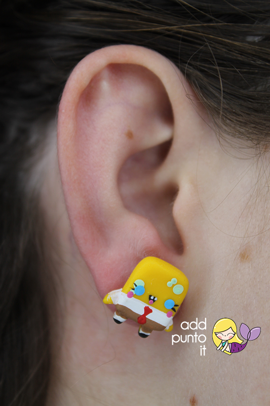 Aretes · Bob Esponja y Patricio