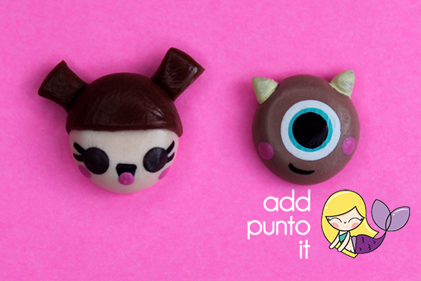 Aretes · Boo y Miguelin (Monsters Inc.)