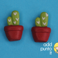 Aretes · Cactus doble