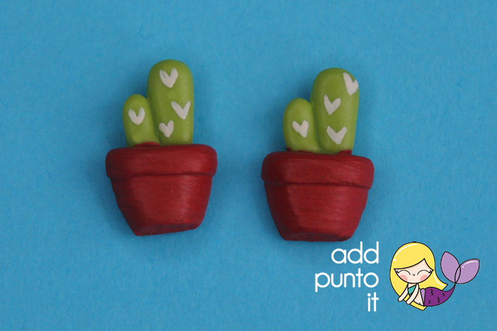 Aretes · Cactus doble