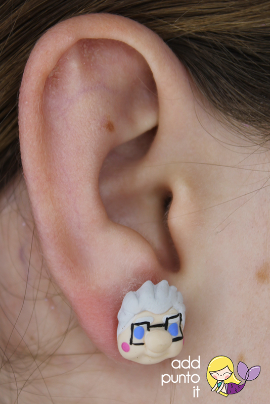 Aretes · Carl y Ellie (Up)