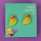 Aretes · Periquito Verde