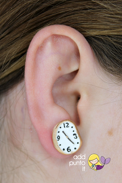 Aretes · Salvador Dalí & Reloj