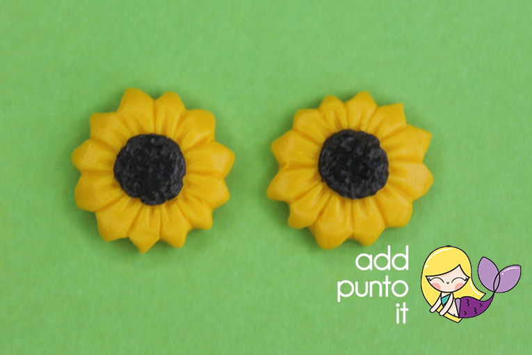 Aretes · Flor Girasol