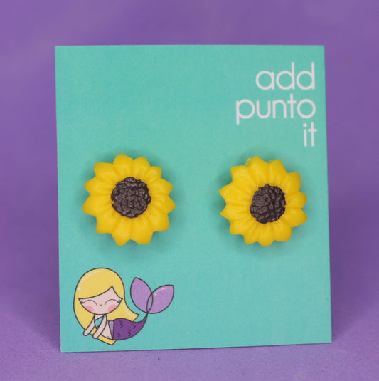 Aretes · Flor Girasol