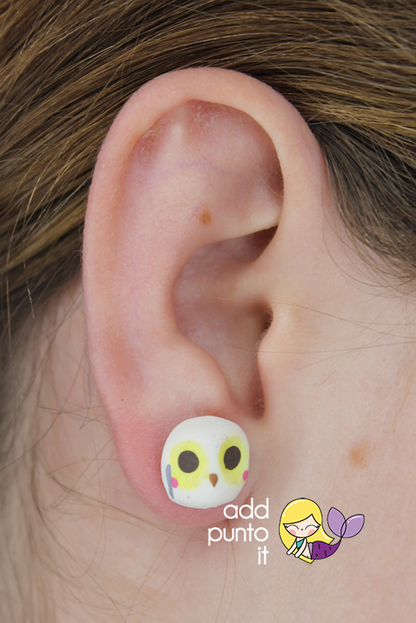 Aretes · Harry y Hedwig (Harry Potter)