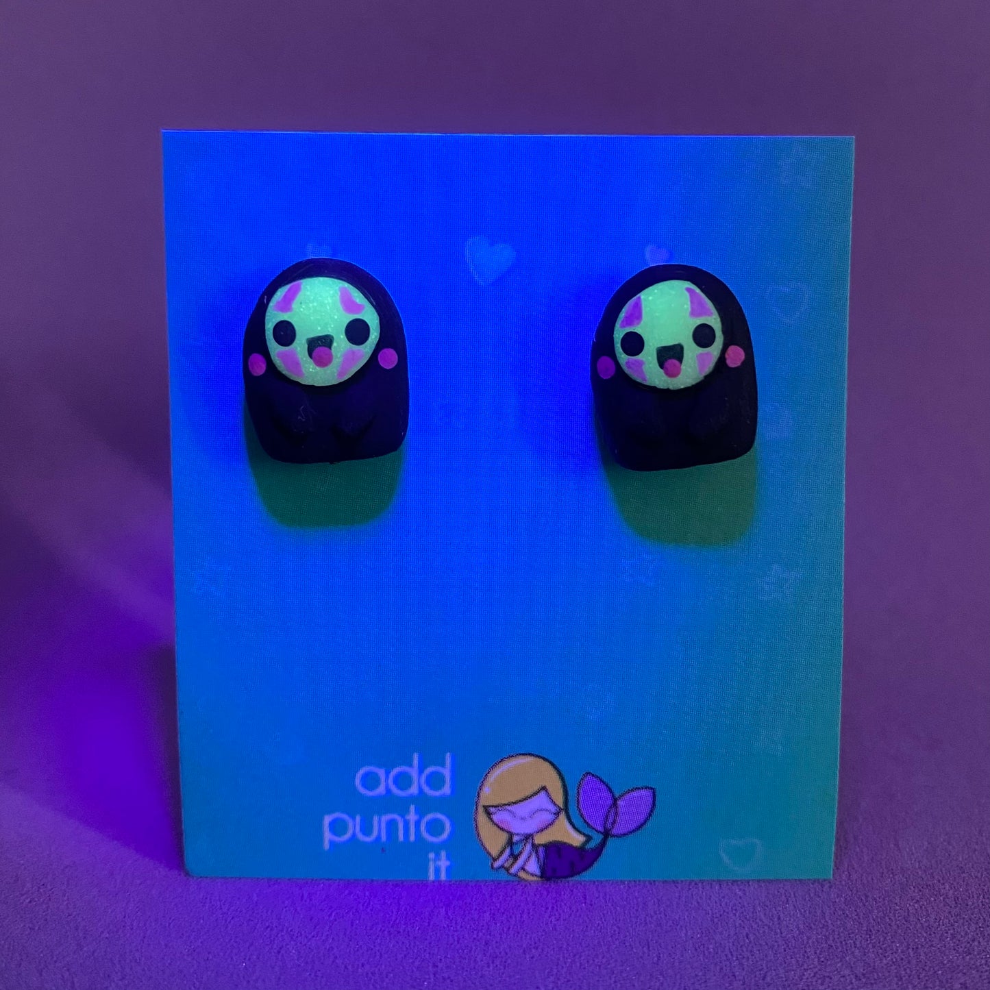 Aretes · Sin Cara / No Face / Kaonashi (Ghibli)