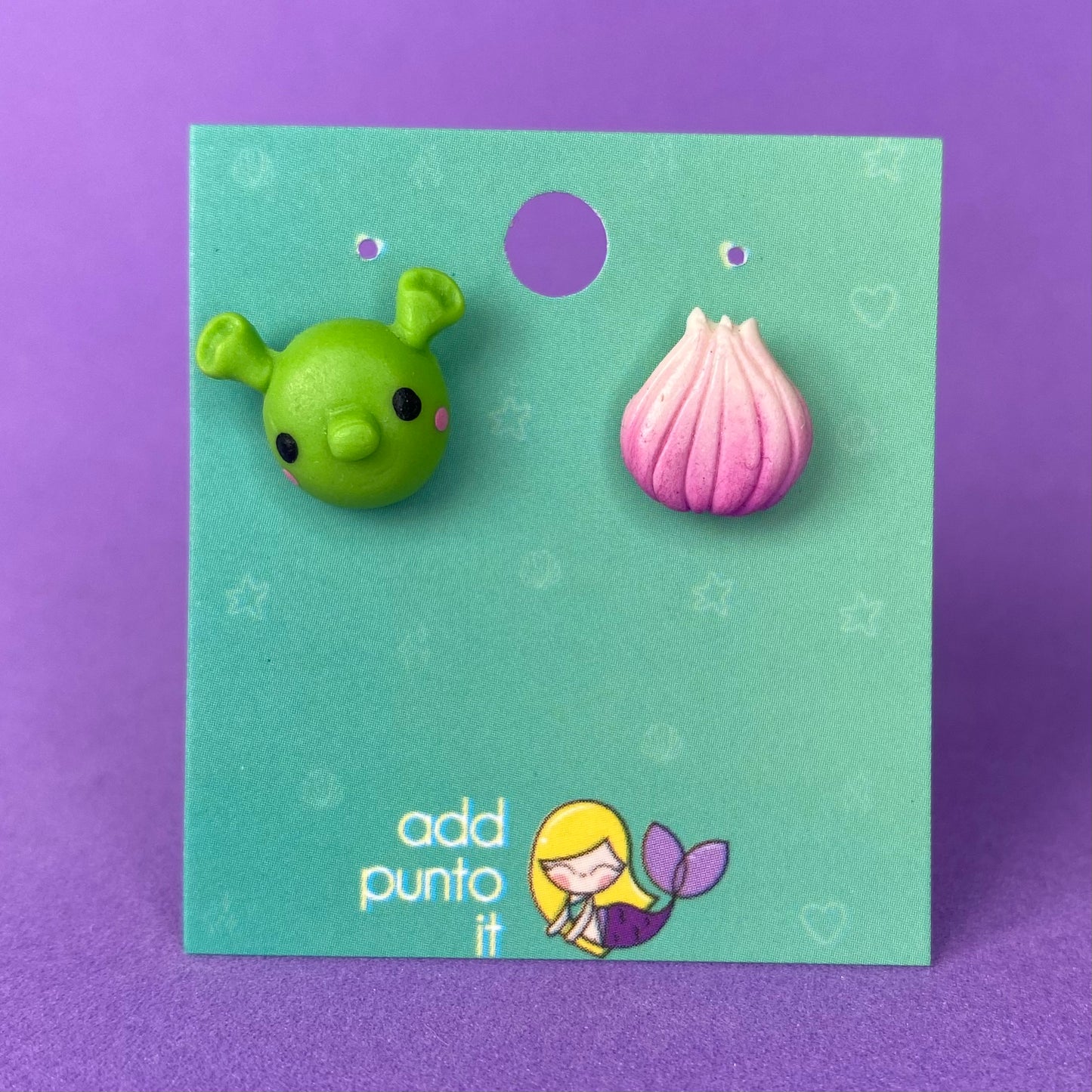 Aretes · Shrek y Cebolla