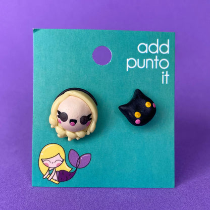 Aretes · Sabrina y Salem