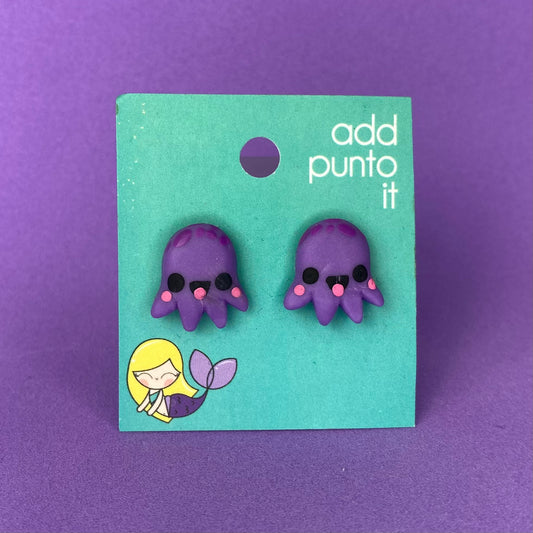 Aretes · Pulpo NEÓN