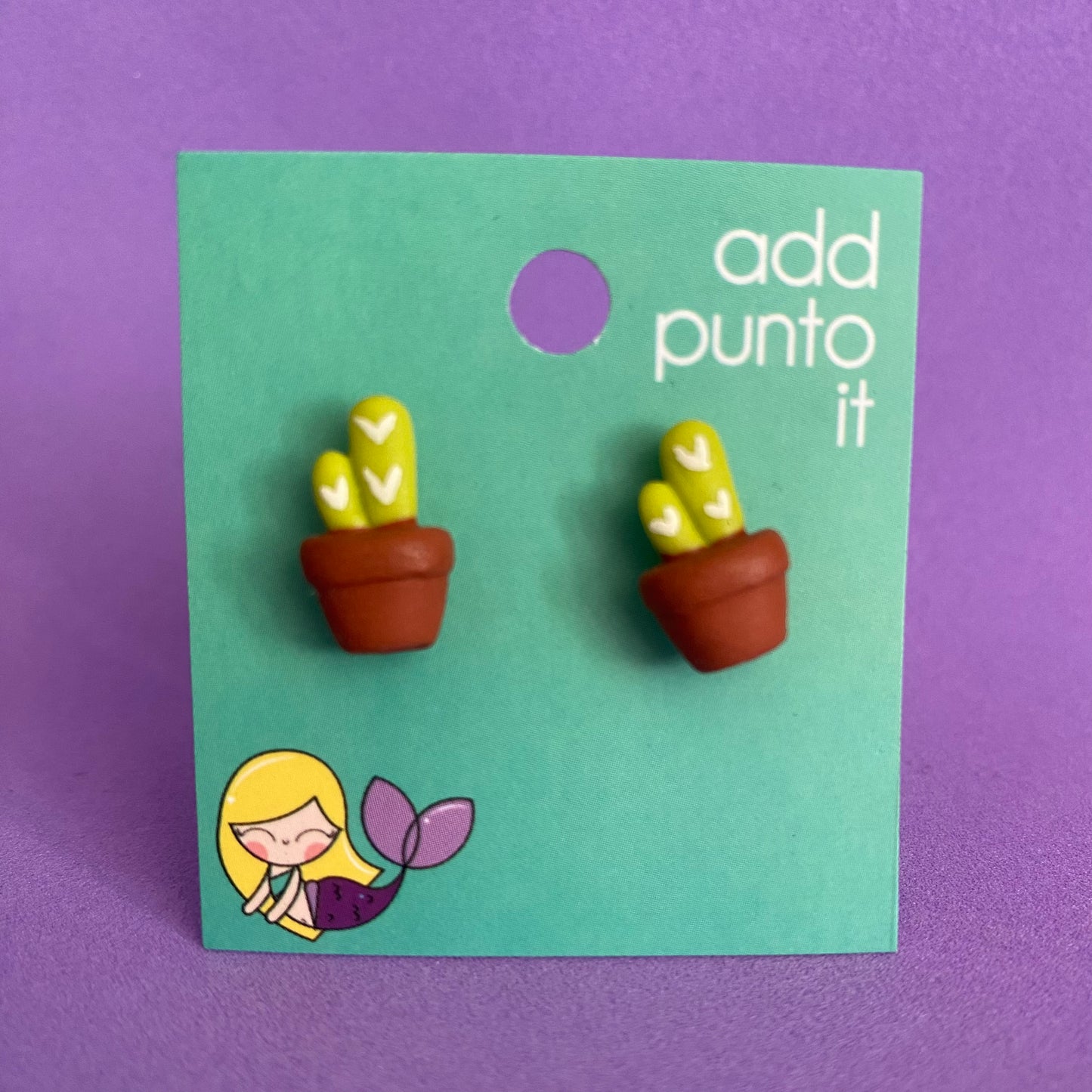 Aretes · Cactus doble