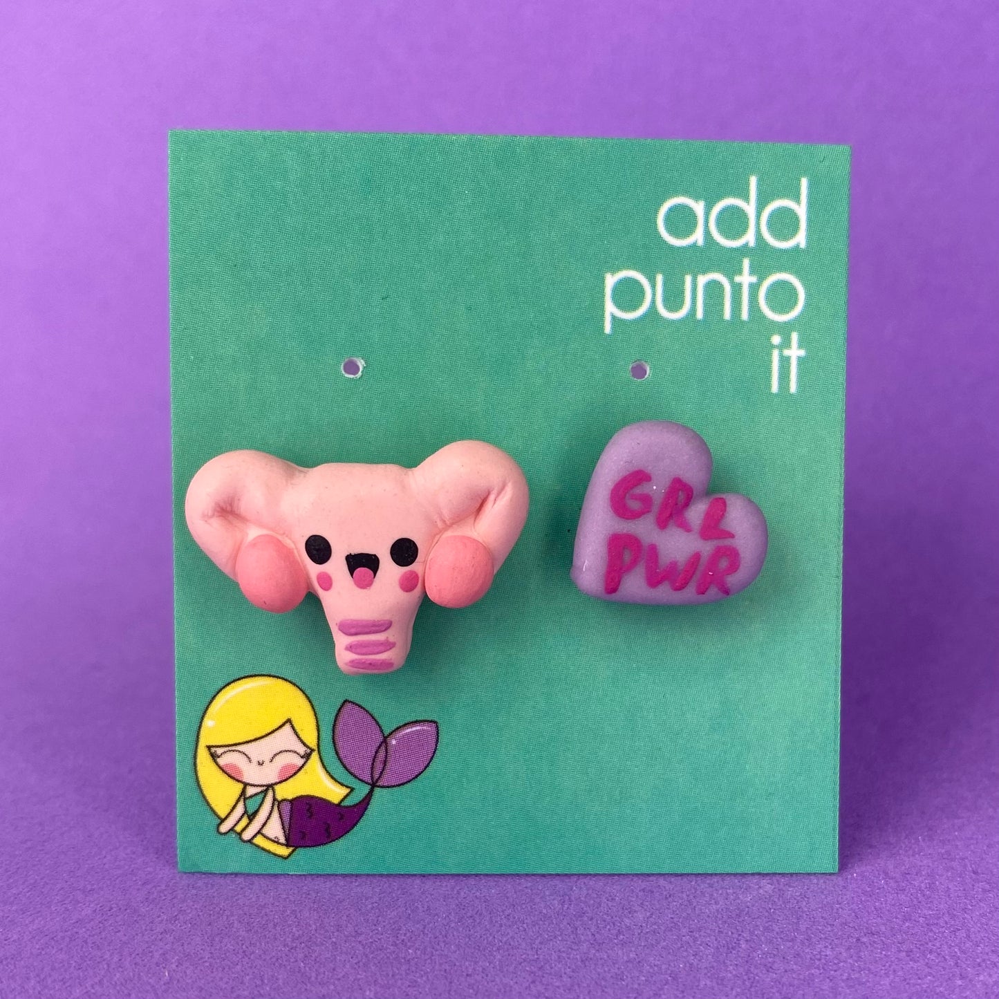 Aretes · Utero y GRL PWR