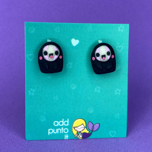 Aretes · Sin Cara / No Face / Kaonashi (Ghibli)