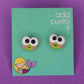 Aretes · Sanrio Keroppi