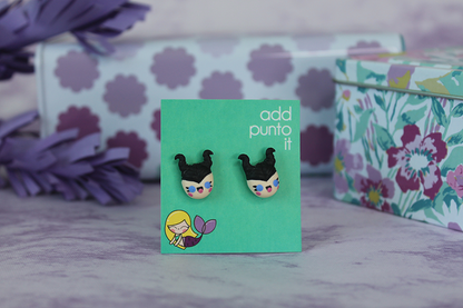 Aretes · Maléfica