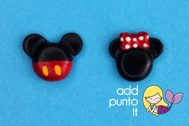 Aretes · Mickey y Minnie