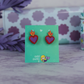 Aretes · Milagrito Rojo