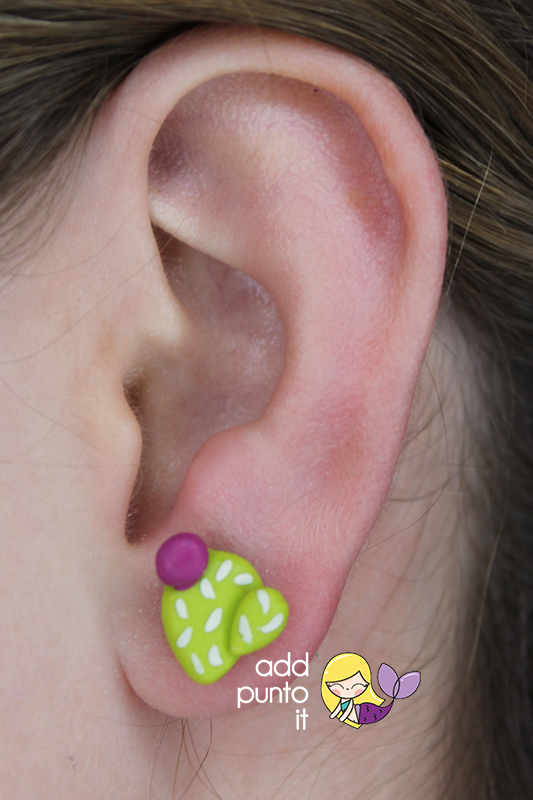 Aretes · Nopal con tuna