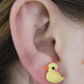Aretes · Patito de Hule