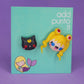 Aretes · Serena y Luna (Sailor Moon)