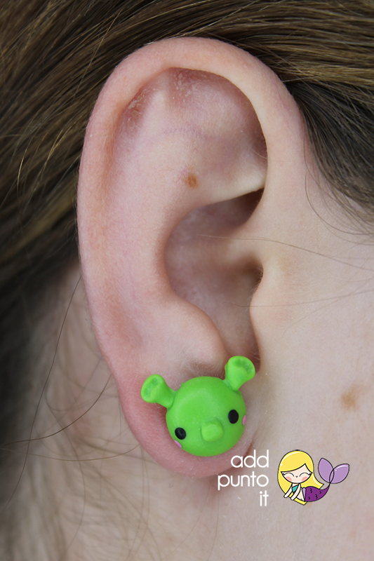 Aretes · Shrek y Cebolla