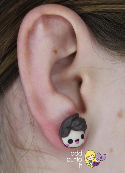 Aretes · Steve Harrington y Bat (Stranger Things)