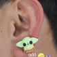 Aretes · Grogu y Rana, Baby Yoda (Star Wars)