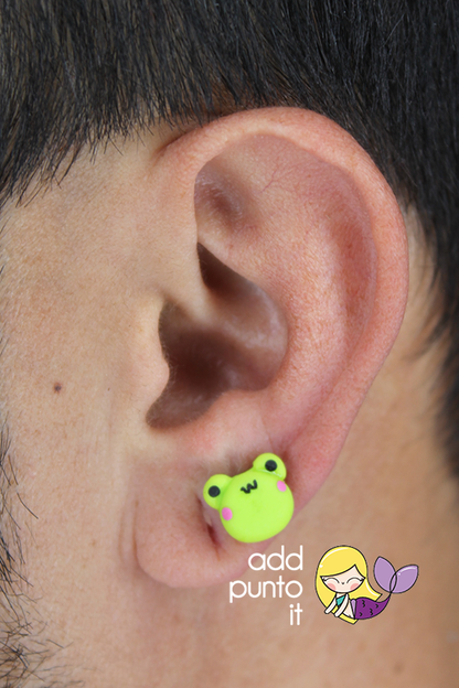 Aretes · Grogu y Rana, Baby Yoda (Star Wars)